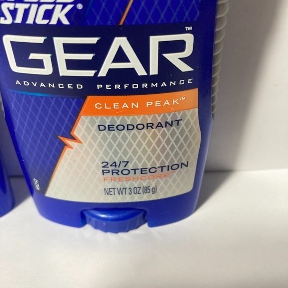 Speed Stick Gear Clean Peak Deodorant 7 Sticks DISCONTINUED Fresh Core - Picture 6 of 13